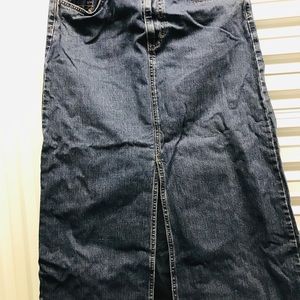 Jean skirt. Calvin Klein